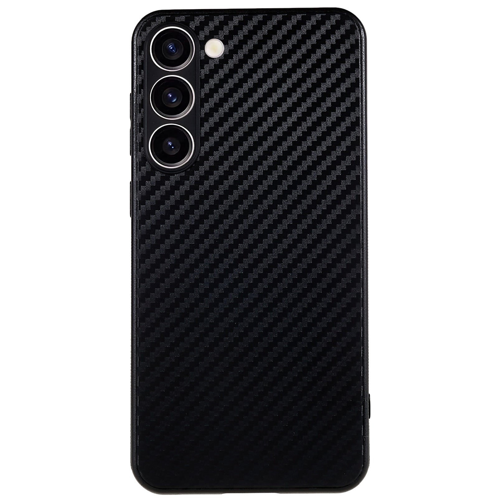 For Samsung Galaxy S23 Anti-Fingerprint Carbon Fiber Case Soft TPU Protective Phone Cover For Samsung Galaxy S23 Anti-Fingerprint Carbon Fiber Case Soft TPU Protective Phone Cover